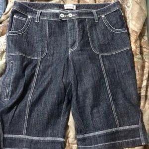 Venezia denim capris